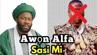 Awọn Alfa sá sí mi Sheik Dawood Imran moolasan Mufty Yorubaland sójú abẹ nikọ 