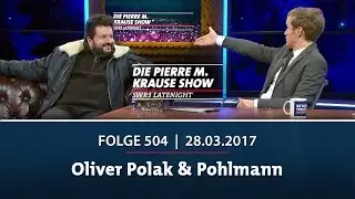 Die Pierre M. Krause Show | Folge 504 | Oliver Polak & Pohlmann