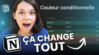 Colorer ses bases de donn&eacute;es Notion 🎨 (Nouveaut&eacute; 
