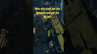 Who else beat the Chemist to unlock the M13B in DMZ?