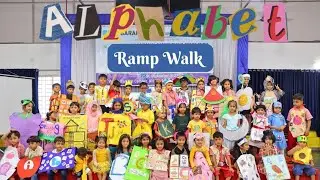 Alphabet Ramp walk by our tiny tots!!!