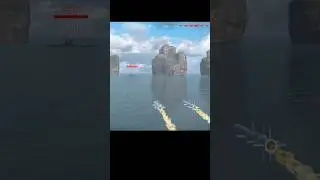 UGM-84 Harpoon Nuclear ☢️ Torpedo in Modern Warships #Shorts