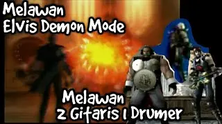 melawan raja gitar sekaligus melawan  elvis mode demon - god hand