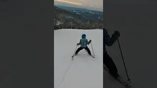 Raleigh on black diamond run