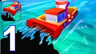 Idle Eco Miner: Ocean Cleanup &mdash; прохождение игры, часть 1, Android, iOS