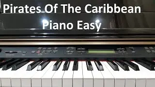 Hướng dẫn PIRATES OF THE CARIBBEAN | Piano Solo/Cover Easy | Đinh Công Tú