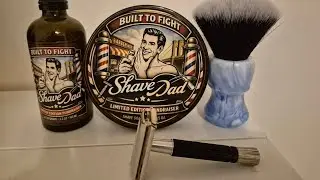 Wetshaving: Strike Gold Shave - Shave Dad - a mix of Brut and Old spice