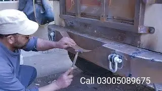 how to make custom jeep bumper, bumper design modification.