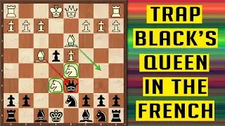 Queen Trap Chess Trap In The French Defense