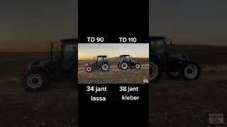 Trakt&ouml;r &Ccedil;ekişmesi New Holland TD 90 - New Holland TD 110#shorts#newholland#traktor