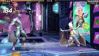 Vision vs. Storm Alliance Quest Boss Battle | Marvel Contest of Champions