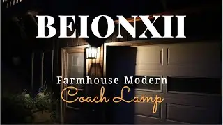 New Coach Lamp - Beionxii Outdoor Wall Mount Light Modern Exterior Porch Light Fixture