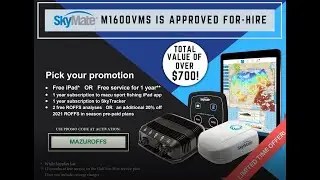 SkyMate m1600VMS Gulf For-Hire