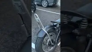 Virago xv250 with suicide shifter