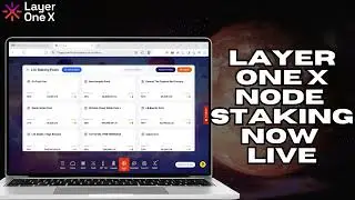@LayerOneX Node Staking Is Now Live - Watch My How-To