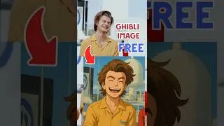 Create Free Ghibli Image tutorial #ghibli #ghibliart #ghibliimage #ai