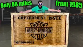 I Bought a NEW Military Harley Davidson Dirtbike