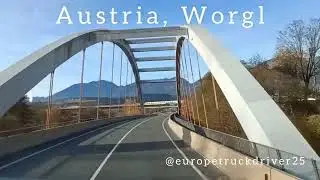IRL Truck driving in Austria 🇦🇹 Worgl | Europe Truck Driver | #youtubevideo 