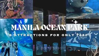 Manila Ocean Park | complete virtual tour  | 8 Attractions on a discounted price #manilaoceanpark