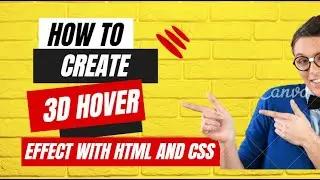 Creating Stunning 3D Hover Cards with CSS and HTML | Tutorial