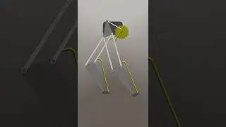 Humanoid Walking Mechanism (Jansen's linkage)