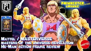MATTEL MASTERVERSE - MASTERS OF THE UNIVERSE (REVELATION) HE-MAN ACTION FIGURE REVIEW