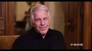 part 5/8 of  2-hour Jeffrey Epstein - Steve Bannon interview footage