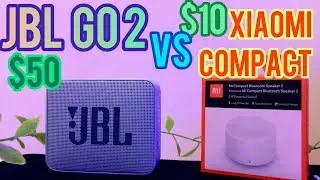 JBL Go 2 vs Xiaomi Compact 2 Speaker ($50 vs $10 Bluetooth speaker)