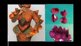 How to cut and sew a Trending Cone Structure Sleeve