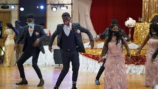Best Congolese Groomsmen and Bridesmaids Wedding Dance - Ques Des Zeros