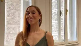 Συνέντευξη με την prima μπαλαρίνα Ιωάννα Αβραάμ. Interview mit der Primaballerina Ioanna Avraam.