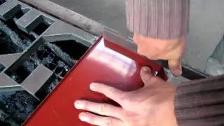 Zaginanie brzegu parapetu.MOV