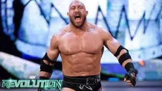 Ryback DEBUT ENTRANCE on AEW Revolution 2025 Highlights
