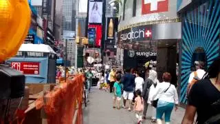 A View of Foot Locker in Times Square, New York City, New York