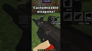 BEST MINECRAFT GUN SERVER!?! #shorts #minecraft
