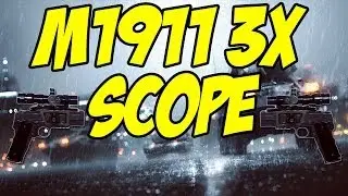 M1911 3x Scope - Is It Good? - Battlefield 4 Gameplay/Commentary