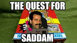 TOPPS DESERT STORM TRADING CARDS OPENING [Part 5] | Saddam Again
