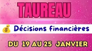 TAUREAU  💰 décisions financières 