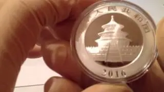 2016 Silver Panda Unboxing