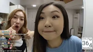 [Oct 10th, '23] Baking a Protein Cake & Healthy Salad with @SORA.official - IRL Stream