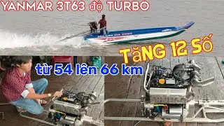 Độ Turbo m&aacute;y Yanmar 3t63 tốc độ bất ngờ tăng 12 số so với m&aacute;y Rin của bạn Minh S&ograve;_ Tam Giang_ C&agrave; Mau