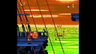 Hack New Word Donkey Kong 2  fase Piratic Panic! #donkeykong2 #supernitendo #hakcdkc2 #retrogaming