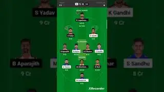 Ss vs Csg grand league team Csg vs Ss drama 11 team ss vs Csg GL tema#dream11 #fantasy cricket#tnpl
