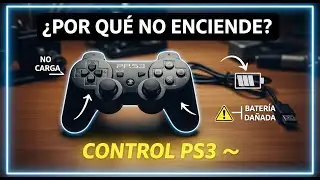 🎮porque no ENCIENDE mi CONTROL de ps3🎮