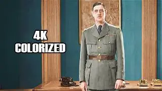 The Speech That Kept France Fighting WWII | de Gaulle (AI Reconstruction)