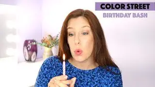 Join me for Color Street's Birthday Bash
