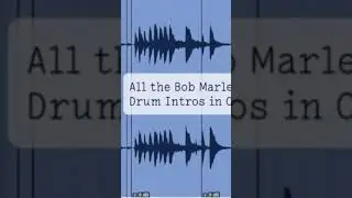 Marley intros in order. By: @ReggaeInSeattle  #bobmarley #reggae #carltonbarret #drums #onedrop
