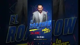 Una semana m&aacute;s de #ElRoaShow con Gabriel Roa para dar los mejores detalles musicales de la radio