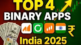 Best Top 4 Binary Trading 📈app in india 2025!!!