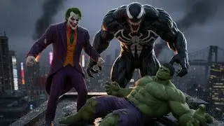 Team Hulk, & Venom VS Iron Spider-Man | Returning From The Dead Secret | Superheros Cartoon Animated